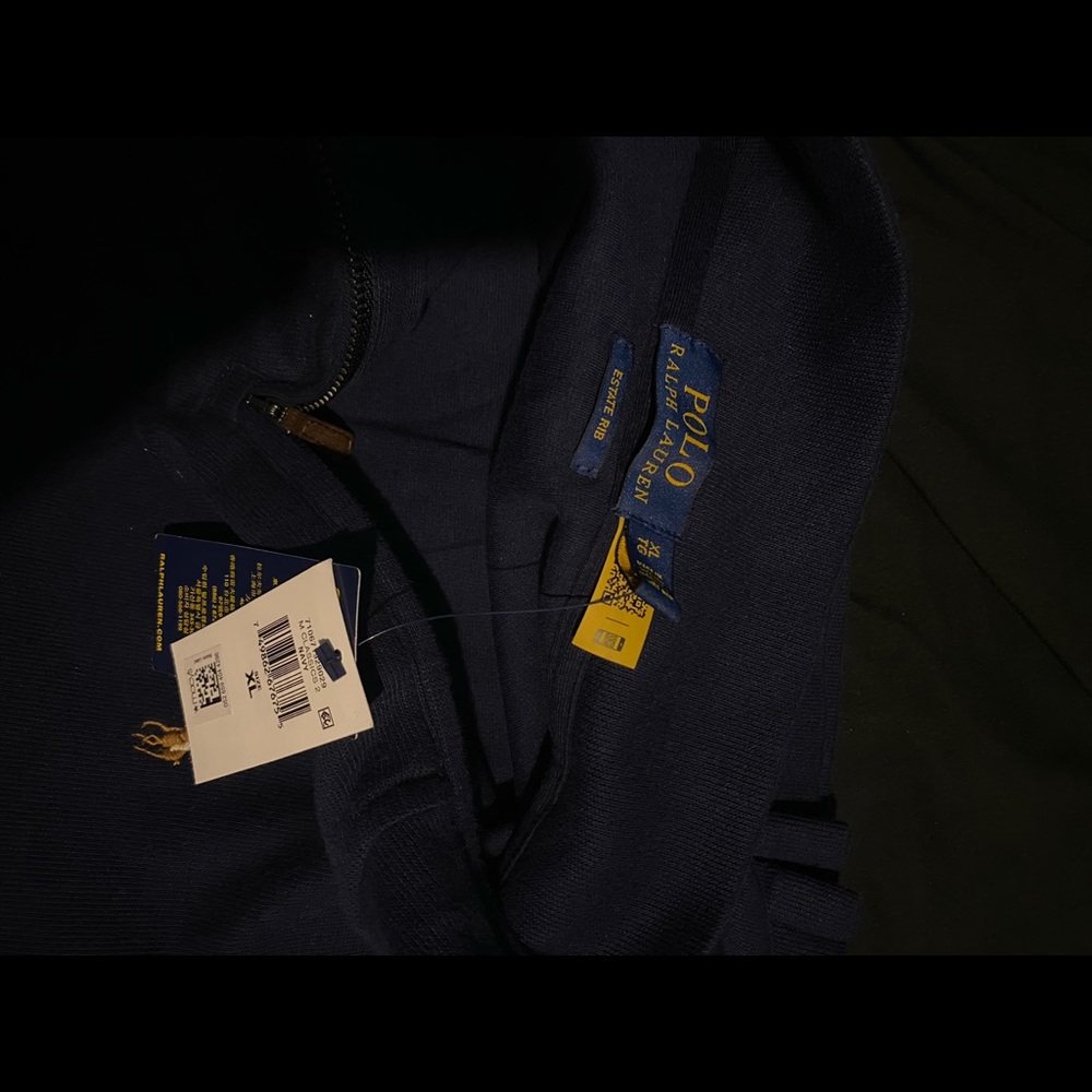 Mens Polo Sweatshirt